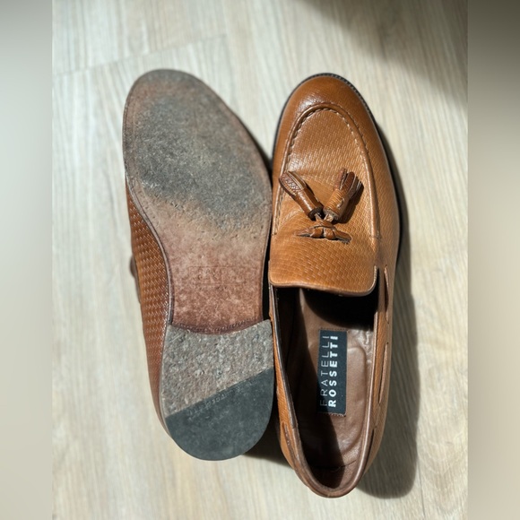 Fratelli Rossetti Italian leather loafer, men’s UK 7 (US 9) - Picture 6 of 7